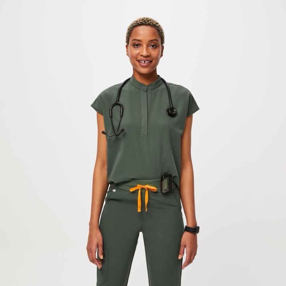 Figs Moss Rafaela Top XXS
